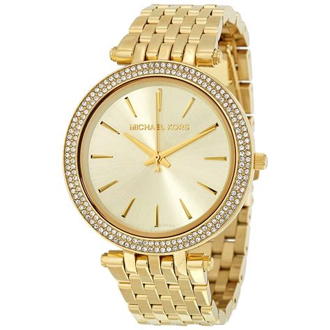 gold michael kors watch with orange face|Michael Kors gold tones.